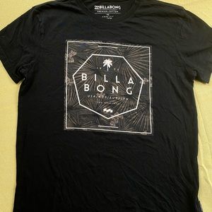 Billabong Men’s Black t-shirt size XS core fit